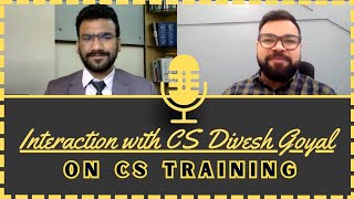 Interaction with @fcsdiveshgoyal564  on CS Training | Must watch for all CS Students