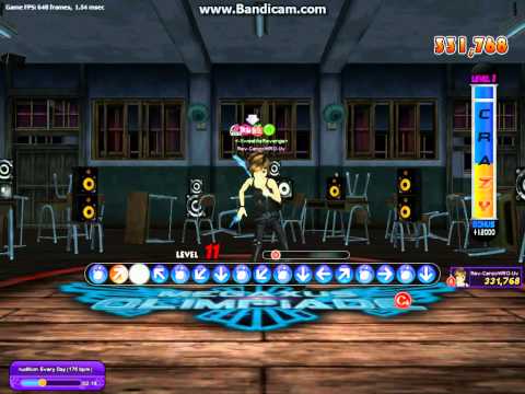 Audition Ayodance - Normal Mode ( Crazy Dance 8 ) - Everyday ( 175 bpm ) Chance 6 boomb