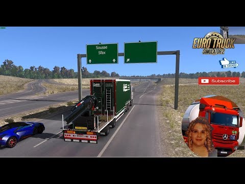 Euro Truck Simulator 2 (1.31) Road to Africa on Afromap 1.1 + DLC's & Mods