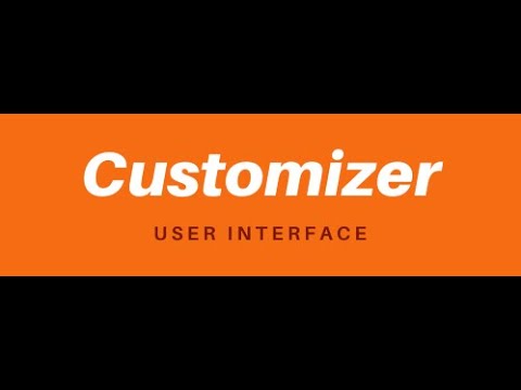 Customizer UI Plugin for WordPress 1 0 Release New Feature Overview