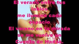 El Verano-Dulce Maria 2009-com letra