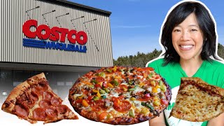 My First Taste of Costco Pizzas