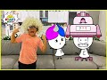 Ryan's New Hairstyle with Funny EK Doodles 1 hr kids video!!!