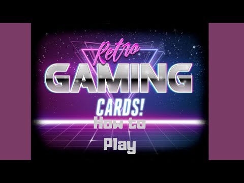 How to Play: Retro Gaming Cards 