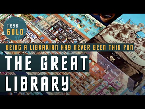 The Great Library | prototype preview and rules overview