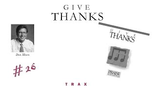 Don Moen- Give Thanks (Instrumental) (Full) (1986)