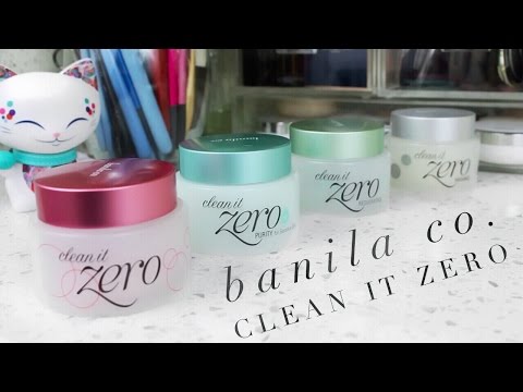 Banila Co. Clean It Zero (Classic, Purity, Resveratrol, & Radiance) ♥ Review & Comparisons