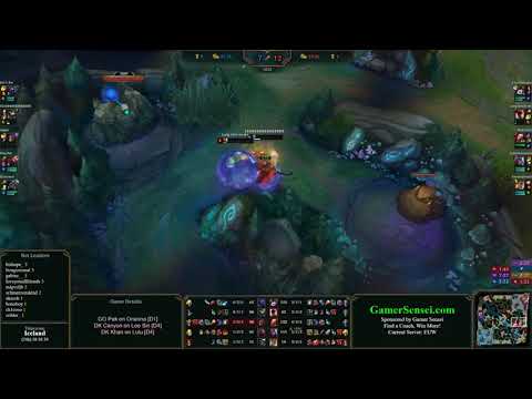 DWG Canyon  Lee Sin  skills +999 IQ