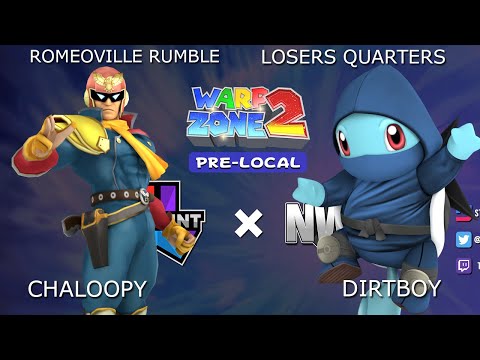 Tripoint: Romeoville Rumble - Chaloopy (Captain Falcon) Vs GLS | Dirtboy (Squirtle) - Losers Quarter