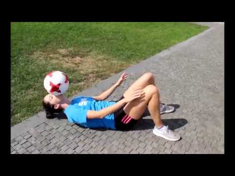 Lucia Kevická - short document / freestyle football