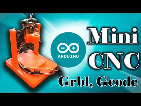 🔧Мини ЧПУ (CNC) станок из DVD приводов своими руками | GRBL прошивка | Покажу как создать gcode