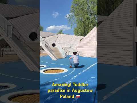 Kids paradise, Augustow Poland 🇵🇱. #toddleractivities #familyroadtrip #motorhometour