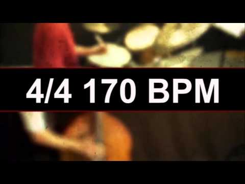 🔴 170 BPM Drums and Double Bass Metronome