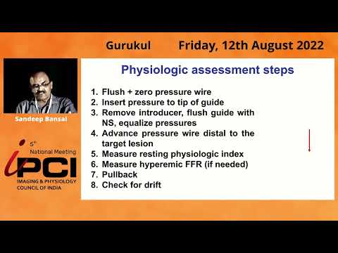 DR. SANDEEP BANSAL- PROCEDURAL STEPS AND MEASUREMENT FFR