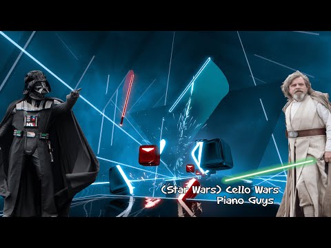 Beat Saber - Cello Wars (Star Wars Parody) Lightsaber Duel (Custom Song)