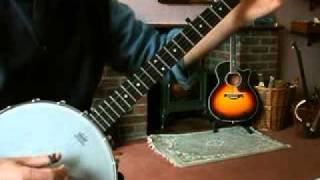 Video thumbnail for Epiphone MB-100 Banjo demo by mudsailor