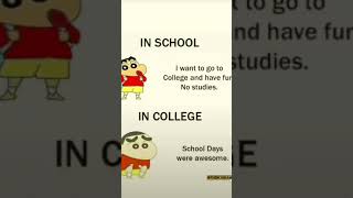School life vs college WhatsApp status  school lif
