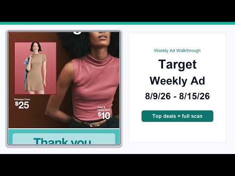 Target Store Weekly Ad