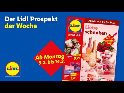 Der Lidl Prospekt der Woche | Angebote von Montag, 9.2. bis Samstag, 14.2.