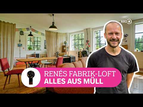 Alte Instrumenten-Fabrik im Wald zum Vintage-Loft umgebaut | ARD Room Tour