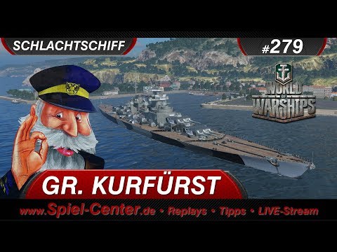 World of Warships Replay #279: Großer Kurfürst [ 3 Kills | 172 K ] deutsch