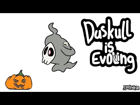 Duskull is Evolving|| Illustrator Animations