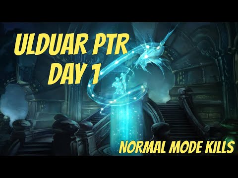 ULDUAR PTR DAY 1 - 11 NORMAL MODE BOSS KILLS - 25 PLAYER