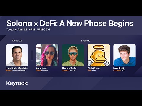  Solana x DeFi A New Phase Begins