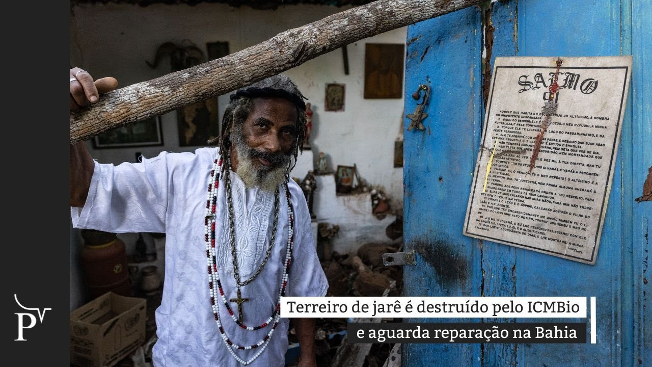 Terreiro de jarê é destruído pelo ICMBio e aguarda reparação na Bahia