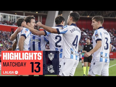 Resumen de Almería vs Real Sociedad Matchday 13