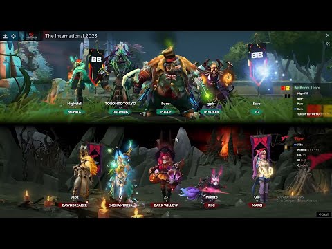 The International 2023 | Playoffs | BetBoom Team vs Talon Esports - Game 2