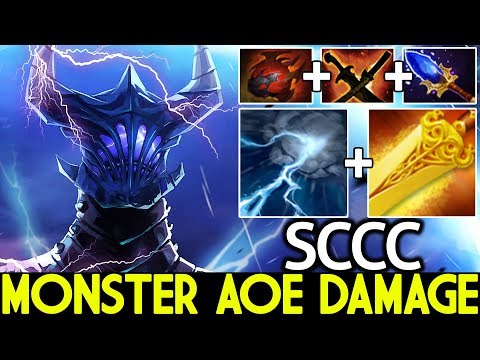 SCCC [Razor] Monster AOE Damage Burn WTF Build Meta 7.21 Dota 2