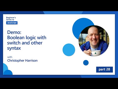 Demo Boolean logic with switch and other syntax 28 of 51 | JavaScript for Beginners