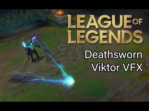 Deathsworn Viktor skin visual effects folio