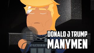 Cover art for Many men - Donald Trump