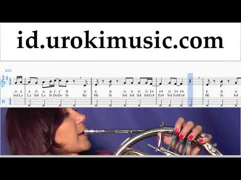 Cara Bermain French Horn Meghan Trainor - Let You Be Right Tutorial Tab um-ih592