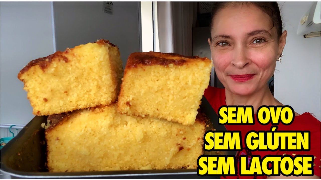 BOLO DE LARANJA DE LIQUIDIFICADOR MOLHADINHO, MACIO E FOFINHO/ SEM OVO, SEM GLÚTEN, SEM LACTOSE