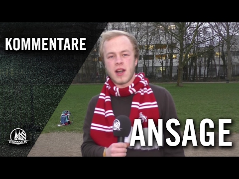 Karneval Ansage von Robin Josten (SV Agrippina-Germania Köln, U19 A-Junioren) | RHEINKICK.TV