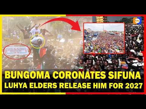 10,000 Residents gather in BUNGOMA to CROWN SIFUNA FOR 2027| SIFUNA FOR PRESIDENT