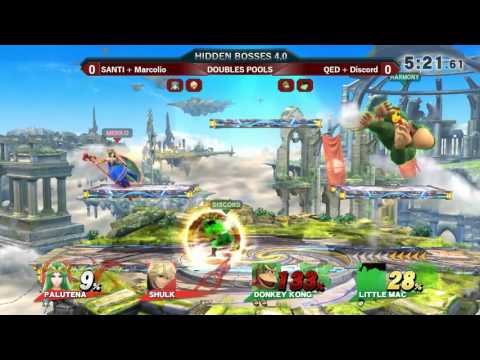 Hidden Bosses 4.0 Doubles  DOUBLES  POOLS - SANTI + Marcolio vs QED + Discord