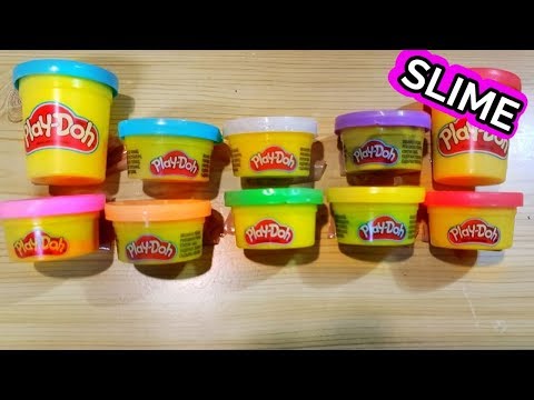 No elijas la Play Doh Incorrecta para hacer Slime