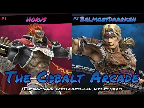 FridayNightSmash, Losers QuarterFinal - Horus (Ganon/Samus) v Daarken (Peach/Simon) Ultimate Singles