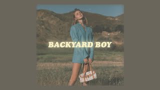 dance with me in my backyard boy (lyrics) // claire rosinkranz &#39;backyard boy&#39;