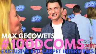 Max Gecowets interviewed at the VIP Screening for \