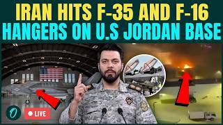 LIVE: Iran HITS F35, F16 And F-15 Hangers On Jordan Base, IRGC Claims 