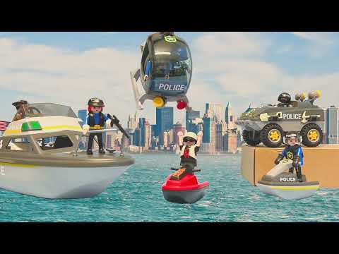 Playmobil Police Vehicle Super Set