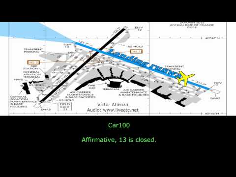 [REAL ATC] MD-80 DELTA CRASH at La Guardia Airport Video