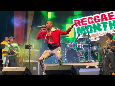Mr Lexx Reveal his Age and Shock everybody, Reggae Month Live Performance