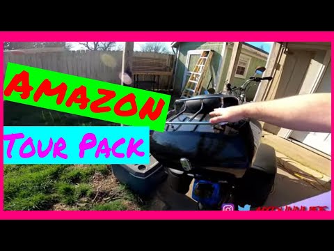 Amazon Motorcycle Trunk Tour Pack Review