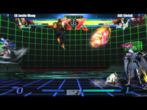 UMVC3 Winners Finals EG Justin Wong vs AGE ChrisG - Winter Brawl 7 Tournament